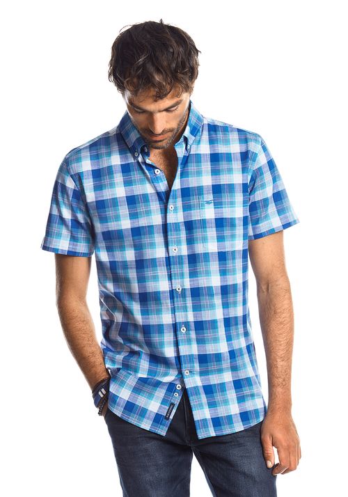 CAMISA FEROUCH CHECKERED SAN DIEGO - Ferouch Chile