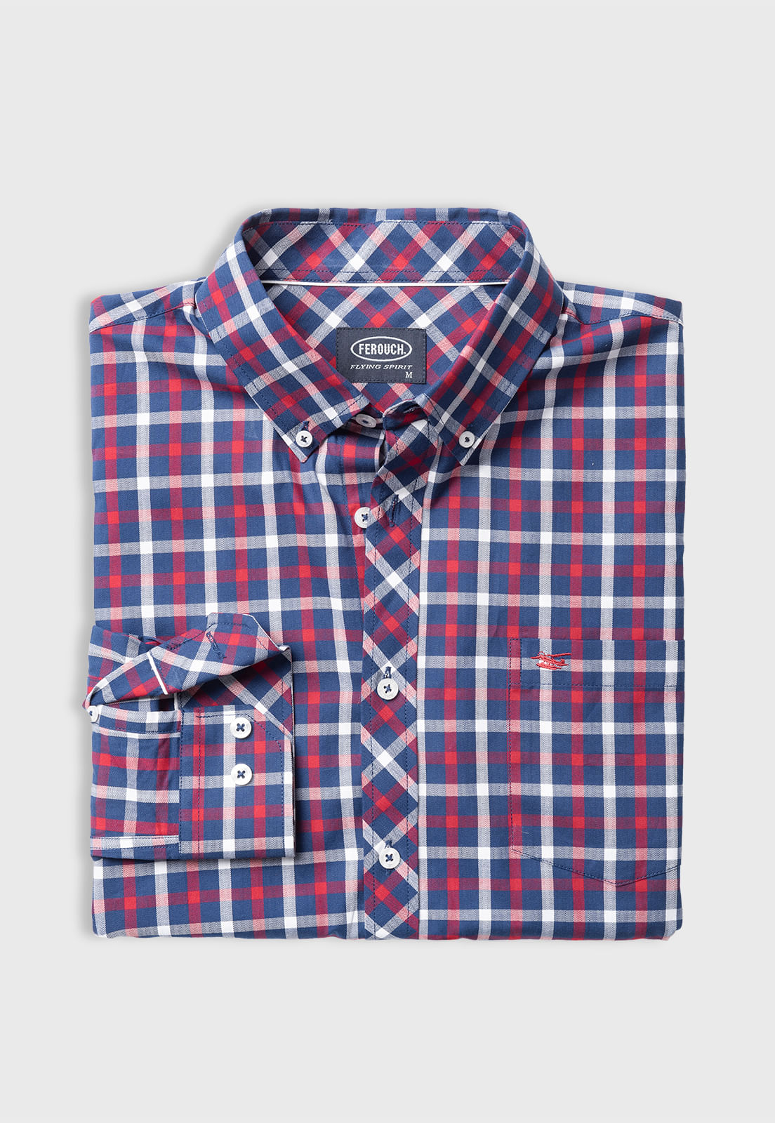 CAMISA FEROUCH CHECKERED SAN DIEGO - Ferouch Chile