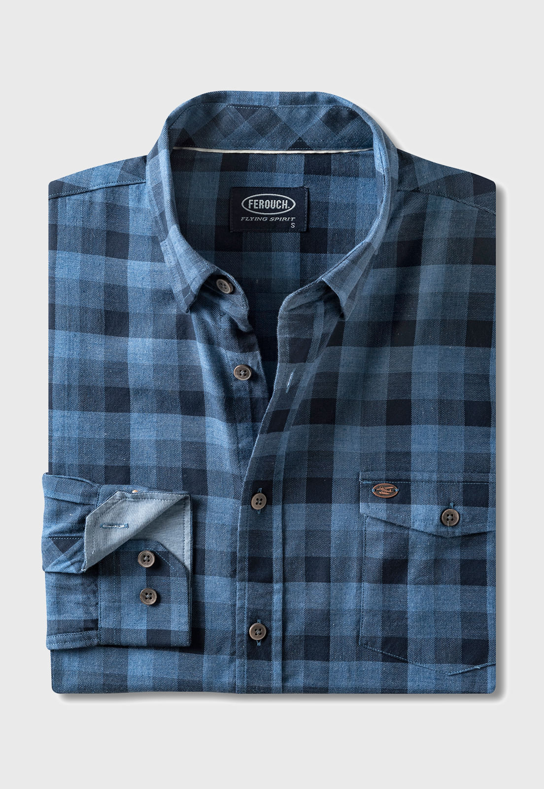 CAMISA FEROUCH CHECKERED SAN DIEGO - Ferouch Chile