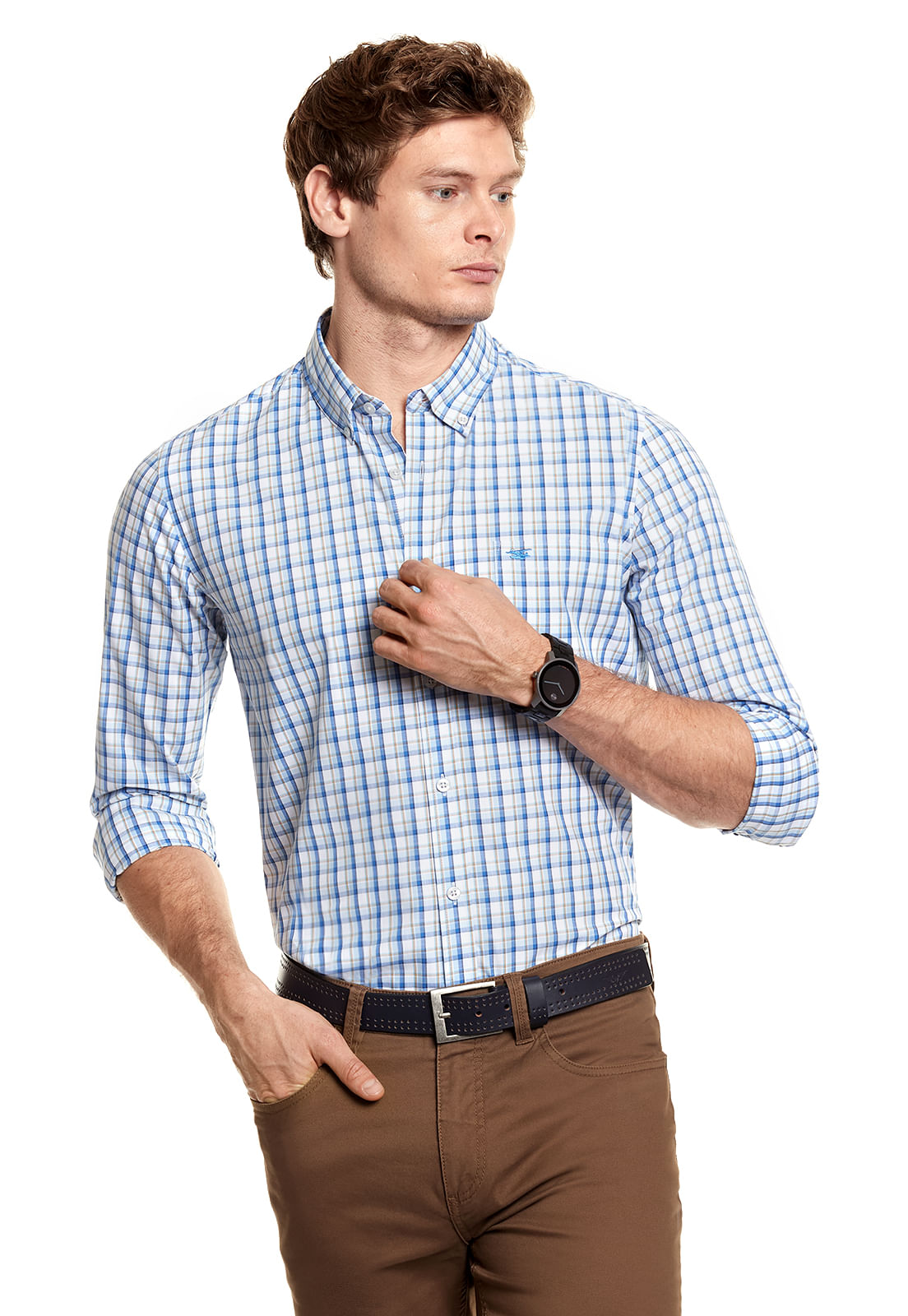 CAMISA FEROUCH CHECKERED SAN DIEGO - Ferouch Chile